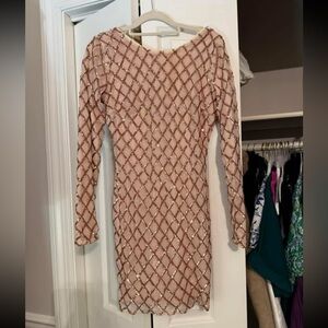 Elegant Sequin Embellished Dress